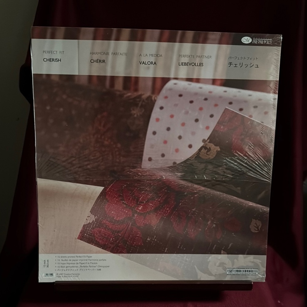 Creative Memories Cherish Paper Pack
